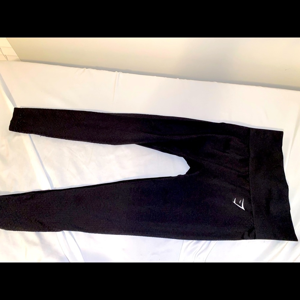Black Gym Shark leggings
